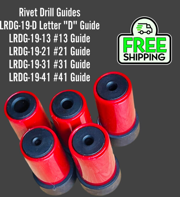 Rivet Drill Guides All 5 sizes
